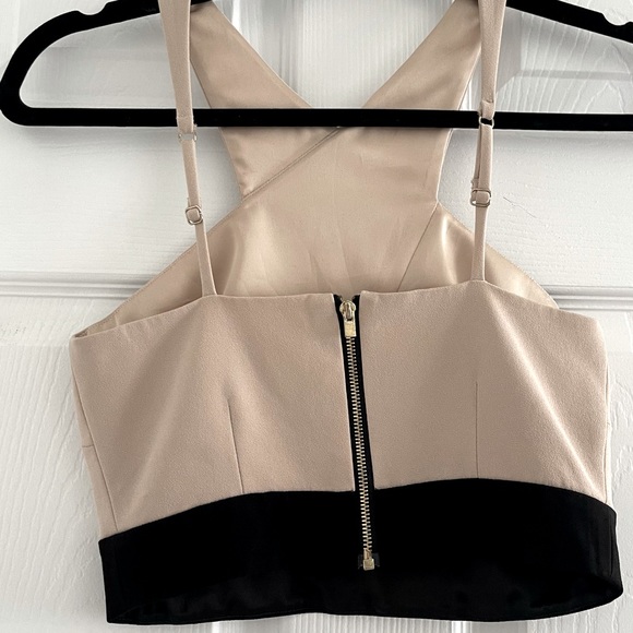 Marciano crème crop top - Picture 2 of 6